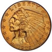 2½ Dollars "Indian Head - Quarter Eagle" obverse image