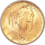 2½ Dollars Independence obverse image