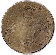 5 Dollars "1795 Half Eagle" Pattern, United States, 1795 reverse image
