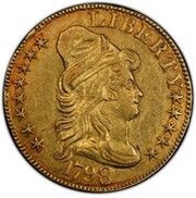 5 Dollars Liberty Cap / Heraldic Eagle obverse image
