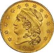 5 Dollars Capped Bust obverse image