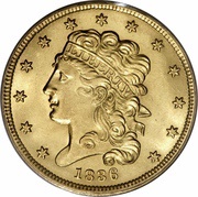 5 Dollars Classic Head obverse image