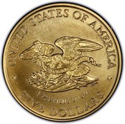 5 Dollars Civil War Battlefield Preservation, United States, 1995 reverse image