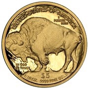 5 Dollars "American Buffalo" Gold Bullion Coinage reverse image