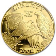 5 Dollars Bald Eagle Recovery and National Emblem obverse image