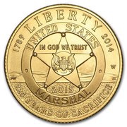 5 Dollars US Marshals Service 225th Anniversary obverse image