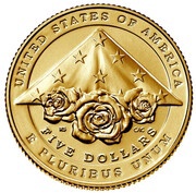 5 Dollars National Law Enforcement Memorial and Museum, United States, 2021 reverse image