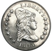 10 Dollars "Plain 4 Silver" Pattern obverse image