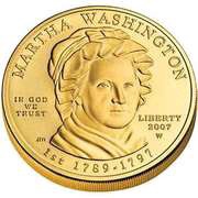10 Dollars Martha Washington; Bullion Coinage obverse image
