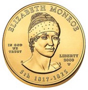 10 Dollars Elizabeth Monroe; Bullion Coinage obverse image
