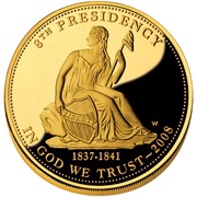 10 Dollars Martin van Buren's Liberty; Bullion Coinage obverse image