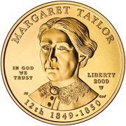 10 Dollars Margaret Taylor; Bullion Coinage obverse image