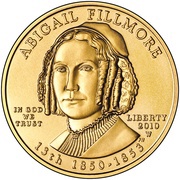 10 Dollars Abigail Fillmore; Bullion Coinage obverse image