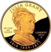 10 Dollars Julia Grant ; Bullion Coinage obverse image