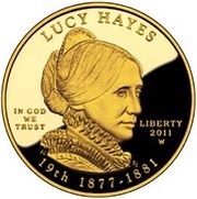 10 Dollars Lucy Hayes ; Bullion Coinage obverse image