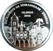 5 Reais Olinda, Brazil, 2016 reverse image