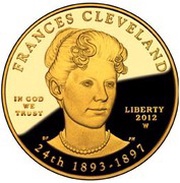 10 Dollars Frances Cleveland (Second Term) ; Bullion Coinage obverse image