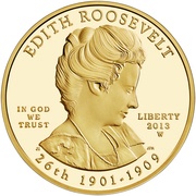 10 Dollars Edith Roosevelt ; Bullion Coinage obverse image