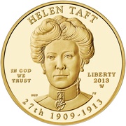 10 Dollars Helen Taft ; Bullion Coinage obverse image