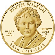 10 Dollars Edith Wilson; Bullion Coinage obverse image
