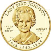 10 Dollars Claudia Taylor "Lady Bird" Johnson; Bullion Coinage obverse image