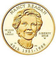 10 Dollars Nancy Reagan; Bullion Coinage obverse image