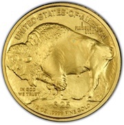 25 Dollars "American Buffalo" Gold Bullion Coinage, United States, 2008 reverse image