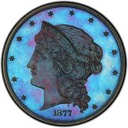 50 Dollars "Half Union" Pattern; copper obverse image