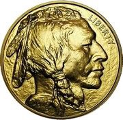 50 Dollars "American Buffalo" Gold Bullion Coinage obverse image