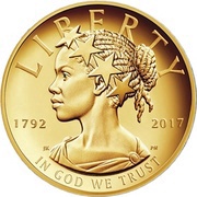 100 Dollars "American Liberty 225th Anniversary High Relief Gold" obverse image