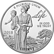 100 Dollars "American Platinum Eagle" Bullion Coinage obverse image