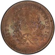 1 Cent - Washington “Unity States”, United States, 1820 reverse image
