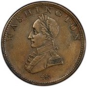 1 Cent - Washington “Double Head” obverse image