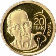 20 Reais Carlos Drummond de Andrade obverse image
