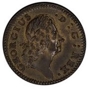½ Penny - Rosa Americana obverse image