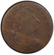 ½ Penny - Auctori Plebis “Hispaniola” obverse image