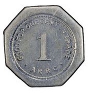 1 Cent, United States, 1935 reverse image