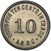 10 Cents, United States, 1935 reverse image
