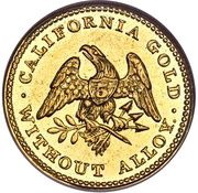 5 Dollars - Norris, Gregg & Norris “Half Eagle” obverse image