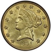 10 Dollars - Clark, Gruber & Co. obverse image