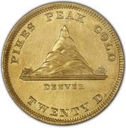 20 Dollars - Clark, Gruber and Co. obverse image