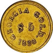 5 Dollars - Templeton Reid obverse image