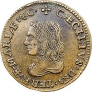 1 Penny - Lord Baltimore “ Denarium” Pattern obverse image