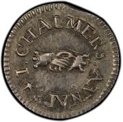 3 Pence - Chalmers obverse image