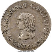 4 Pence - Lord Baltimore “Groat, small bust” obverse image