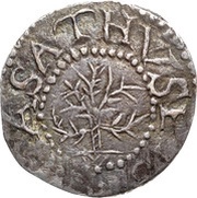 3 Pence Oak Tree obverse image