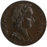½ Penny - Nova Eborac obverse image