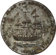 Rhode Island Ship Token obverse image