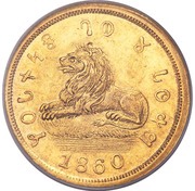 5 Dollars - Mormon Gold obverse image