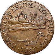 Copper VERMONTENSIUM obverse image